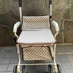 新品未使用品 シルバーカー 折りたたみ式の画像