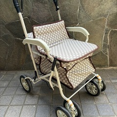 新品未使用品 シルバーカー 折りたたみ式の画像