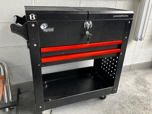 中古ツールワゴン 64-8343-17 ツールワゴン 167-3 【AXEL】 アズワン