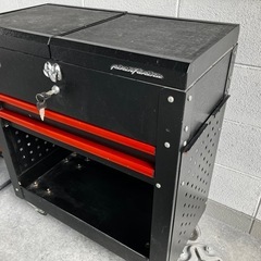 本日限定‼️　工具箱 ツールワゴン ツールカート 　キャンディオレンジ塗装 カスタム  の画像