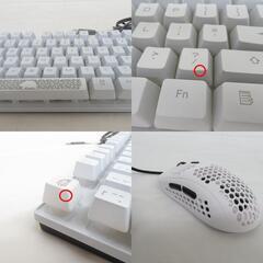 ZIYOU LANG ゲーミングキーボード＆マスス【中古】 【コンプオフ金沢野々市店】の画像