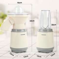 かき氷機 電動 かき氷器 バラ氷 市販氷 冷凍フルーツをそのまま削れる スムージーミキサー ボウル付き スムージー作り 1台多役 かき氷メーカー 押すだけでシャリシャリ食感氷を作り 氷砕く お手入れ簡単 日本語説明書とレシピ付きの画像