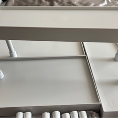 IKEA HELMER ヘルメル+無印良品ファイルボックス蓋+ニトリ 折りたたみランドリーバスケットの画像