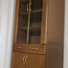 無料でお譲りします。食器棚【引取りに来ていただける方限定】※搬出はお願いしますの画像