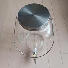 美品！ふた付瓶(コック付)の画像