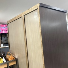 ロ2508-238 ワードローブ アイビス100 ニトリ 3分割（天板込） 中古美品の画像