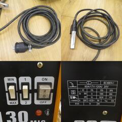 メーカー不明 三相200V 半自動溶接機 IEC60974-1 中古 店頭引き取り限定・石川県野々市市 【コンプオフ金沢野々市店】の画像