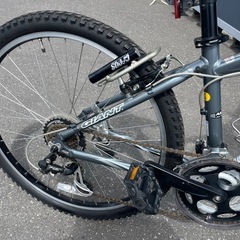 CY) GIANT ROCK 4500 マウンテンバイク 自転車 26インチ 21段変速切替 ALUXX アルミフレーム 360mm 中古品 比較的綺麗め ③の画像
