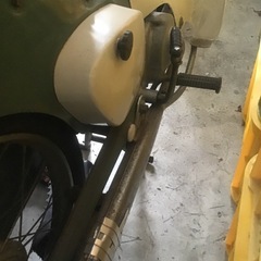 市内の方のみ カブ C100 1963年 ゾロ目ナンバーの画像
