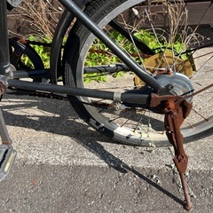 折りたたみ自転車の画像
