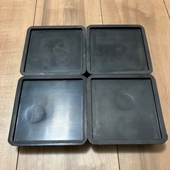 洗濯機　嵩上げ　高さ調整　ゴムマット　防振　防音の画像