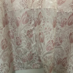 チューリップ カーテン×2の画像