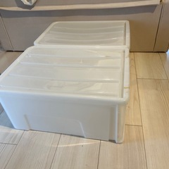衣装ケース　2個の画像