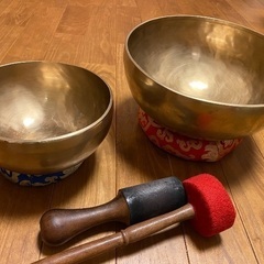 シンギングボウルを一緒に演奏したい