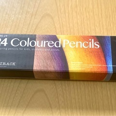 ★ 油性色鉛筆セット 24本セット アート用品 塗り絵 未使用★の画像