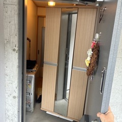 下駄箱　シューズボックス　美品の画像