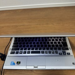 SONY Vaioノートパソコンcore i5 ssd120gbの画像