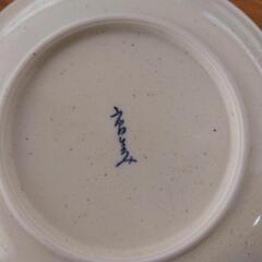 「決まりました」お皿　2枚の画像