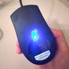 美品　ASUS 有線光学マウス ブラックの画像