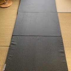 折りたたみパイプベッドの画像