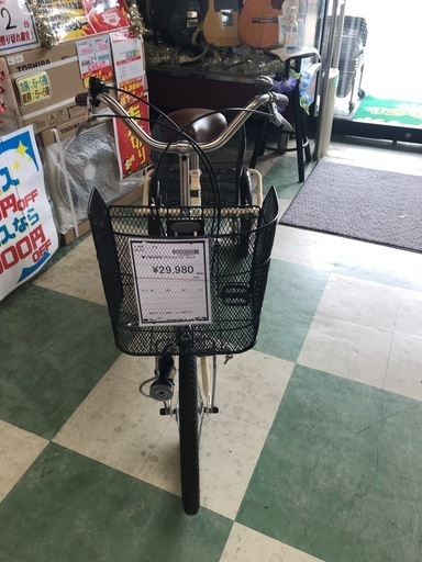 ジャングルジャングル貝塚店　三輪自転車　FOOTSUTTO 三輪車　20インチ　ベージュ　良品　貝塚市　二色浜　リサイクルショップ
