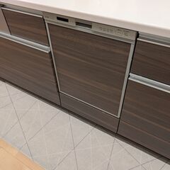 美品】三菱電機 ビルトイン食洗機 EW-45RD1S（深型・45cm幅）＋専用下部収納キャビネットの画像