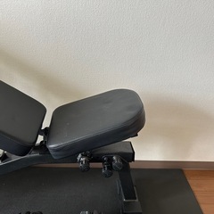 可変式ダンベルとトレーニングベンチセットの画像
