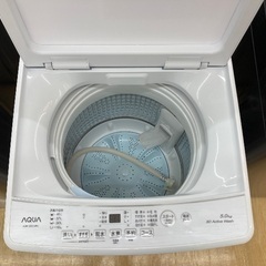 【トレファク イオンモール常滑店】全自動洗濯機 AQUA AQW-S50E3 2023年製をご紹介！の画像