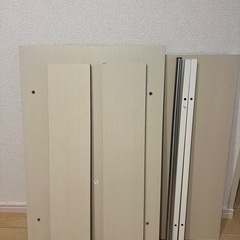 ハンガーラック (Nキャセイ 引出しユニットセット) ニトリの画像