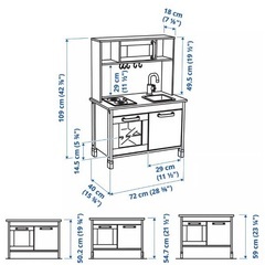 IKEA DUKTIG ドゥクティグ キッチン おもちゃの画像