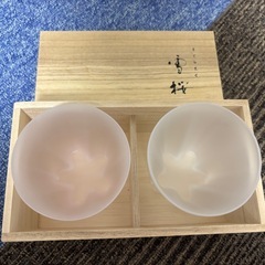 高級コップペア未使用の画像