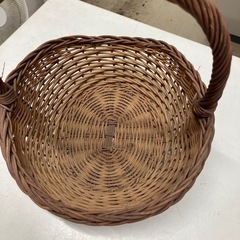 A2508-242 手さげカゴ 中古の画像