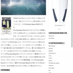 アルメリック　ネックベアード　5’6サーフボード　の画像