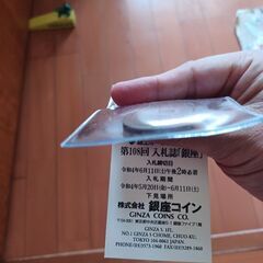 天保通宝　秋田　広長郭　長郭　銀座コイン購入品の画像