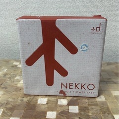 【未使用品】 +d  「NEKKO」 一輪挿しの画像
