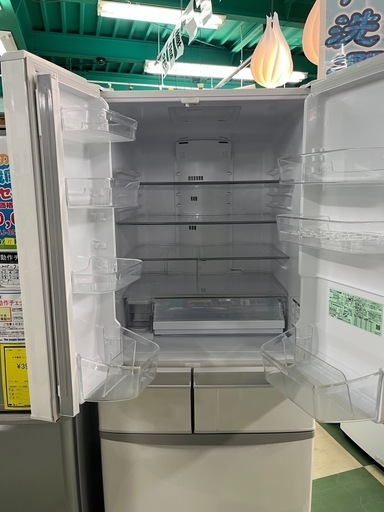 【ジャングルジャングル貝塚店 505L冷蔵庫 日立 HITACHI R-F51M3 2018年製 自動製氷 中古 フレンチドア 中古 