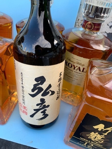 激安、最終値下げ！ウィスキー竹鶴12年OLD 660ml角瓶✖️3  ローヤル✖️6