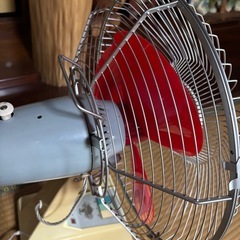 ナショナル　PANA COOL パナクール　TYPE F-30CG エレクトリックファン 扇風機 （レッドカラー）動作品　 の画像