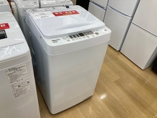 【トレファク イオンモール常滑店】全自動洗濯機 Hisence HW-T55H 20224年製をご紹介！