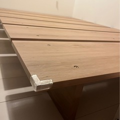 値下げしました🙆‍♀️LOWYA 木目調ローベッド＋ポケットコイルマットレスセット（セミダブル・シャビーナチュラル）の画像
