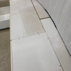 収納付きシングルベッドの画像