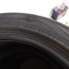 決まりました！バリ溝！YOKOHAMA　ブルーアース　215/50r17 サマータイヤ　4本セット！ 夏タイヤ の画像