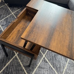 昇降式　ローテーブルの画像