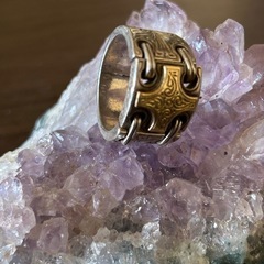 コンスタンティーノ　18k シルバーコンビリングの画像