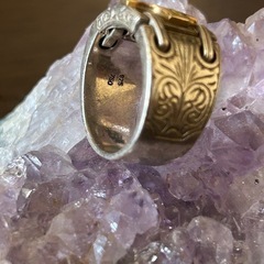 コンスタンティーノ　18k シルバーコンビリングの画像