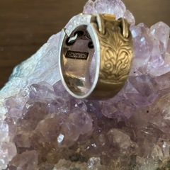 コンスタンティーノ　18k シルバーコンビリングの画像