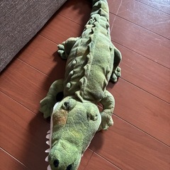 ワニのぬいぐるみの画像