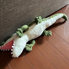ワニのぬいぐるみの画像
