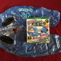 スノーケリングフロートとポンプの画像