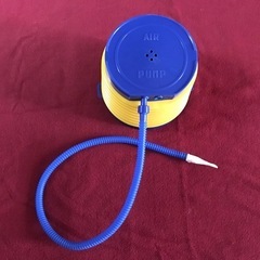 スノーケリングフロートとポンプの画像